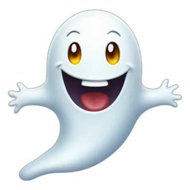 happy-ghost sticker