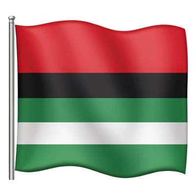 Iraqi baathist sadam flag sticker