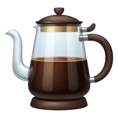 brewing coffee pot sticker