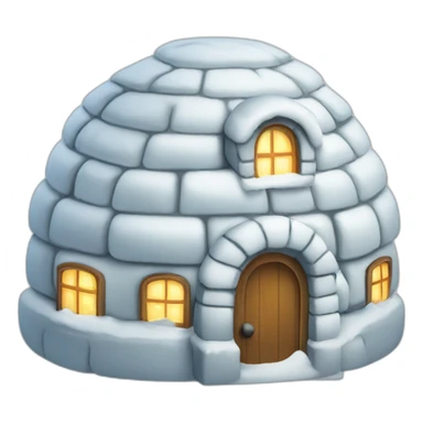 igloo christmas vibe sticker