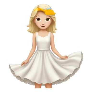 a blond girl who turned 18 and had a glow up  sticker