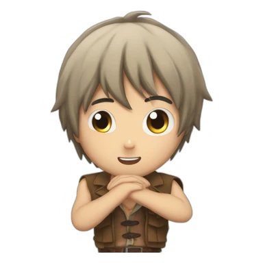 Eren qui chante sasageyo sticker
