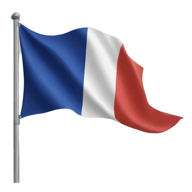 Big France flag sticker