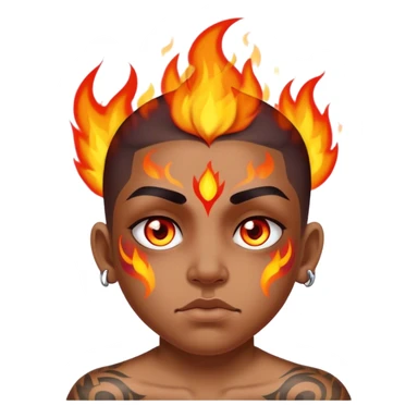 Pavon + Fire sticker