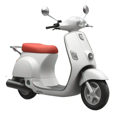 a scooter on the beach where it is beach background sticker