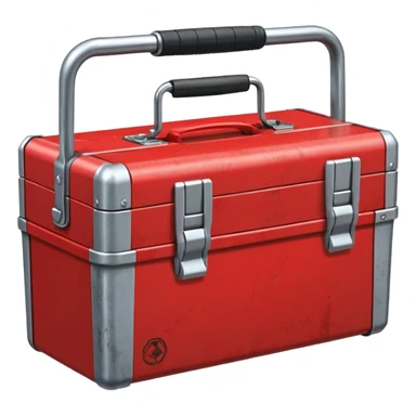 portable toolbox with handle sticker