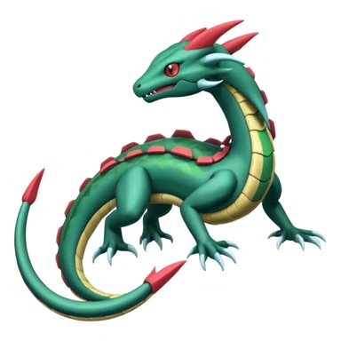 Zygarde-Clawitzer-Seadra-Parasect-Salamence-Rayquaza-Seviper-Salazzle-fusion sticker