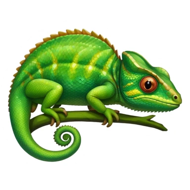 common chameleon sticker
