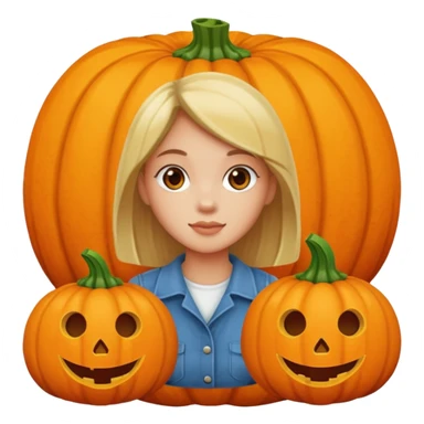 Pumpkin and Alani sticker