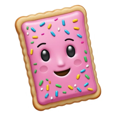Make me a pop tart emoji that i can copy and paste in a text box sticker