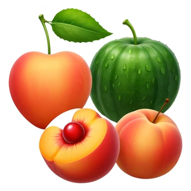 🍑🍒🥒 sticker