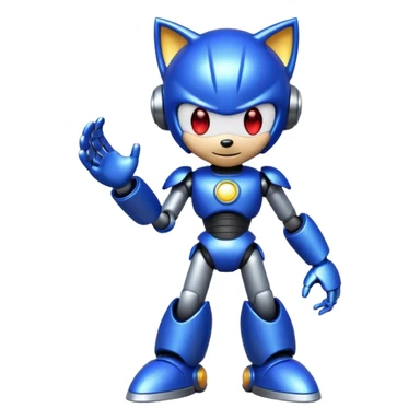 metal sonic sticker