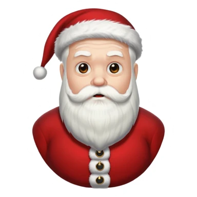horror santa sticker