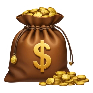 saco de dinheiro sticker