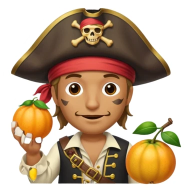 Pirate Captain Mixed with a Maracuja sticker