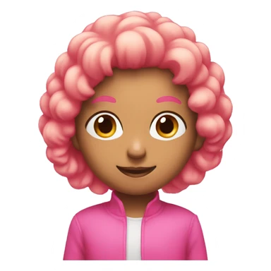 A word is Power with pink and puffy sticker