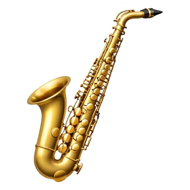 Saxophone sticker