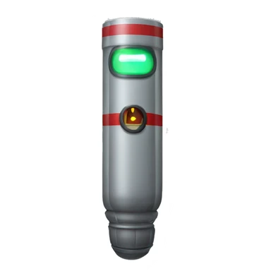 tube with laser light sticker
