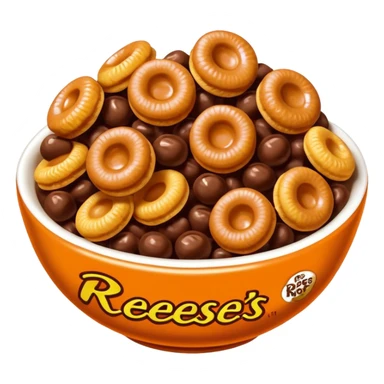 Reese's puffs. sticker