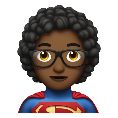 Me as a superhero sticker