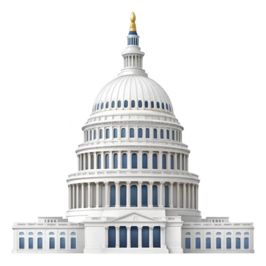 US capital dome sticker