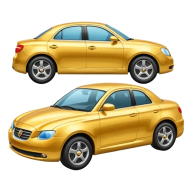 Golden Car paint Sprayer can sticker