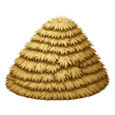 Beige Khaki Grass sticker