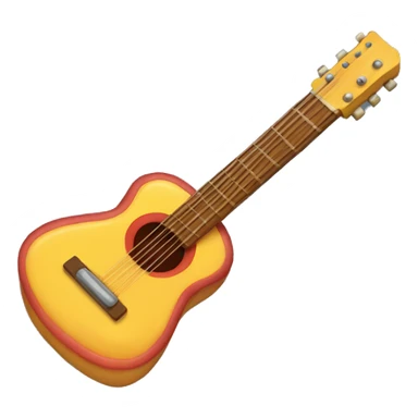 Grilled cheese and bacon playing rock music on a guitar  sticker