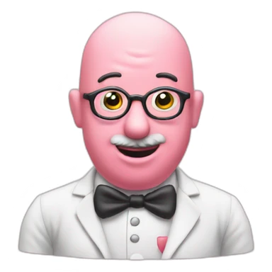 Mr Blobby nuclear physicist sticker