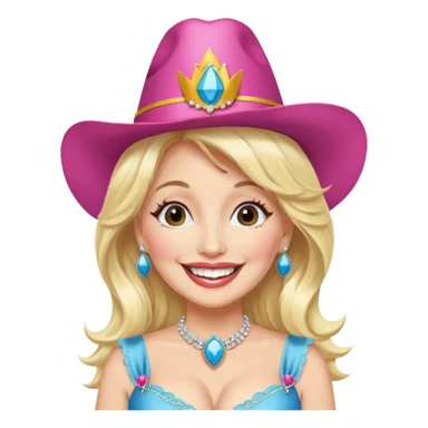 Dolly Parton on a bachelorette trip sticker