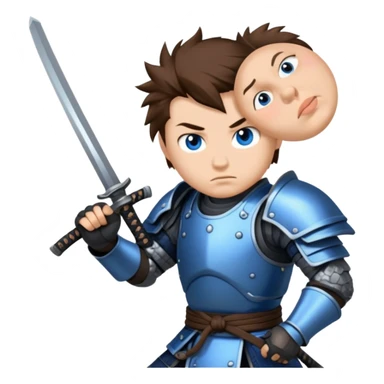 Samurai Defender sticker