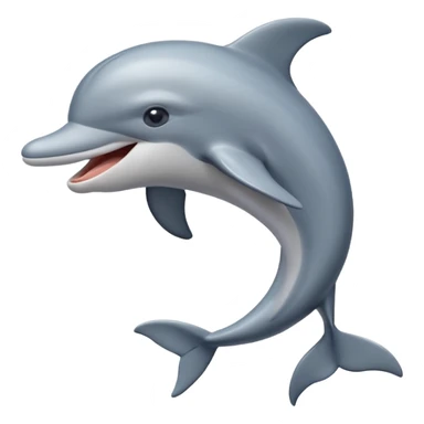 laughing dolphin sticker