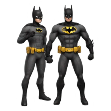 Batman déguisé en Spider-Man sticker