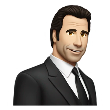 John Travolta sticker