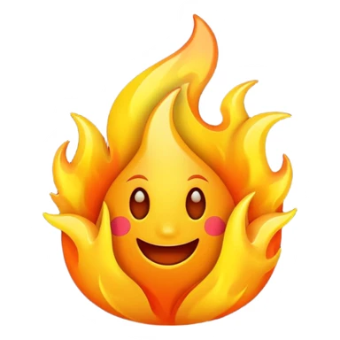 des flammes sticker