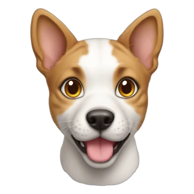 cat dog hybrid sticker