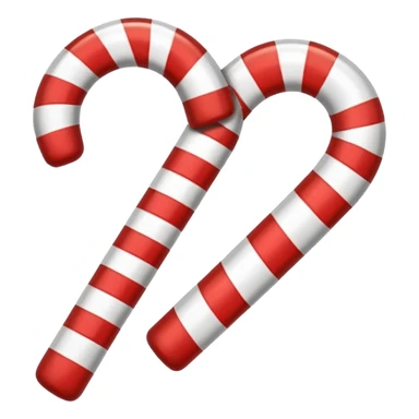 Candy cane single sticker
