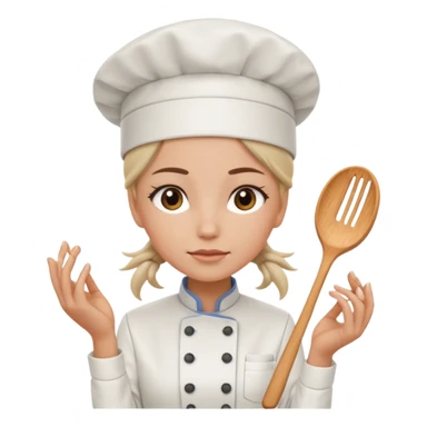 Female chef – tied hair, white hat




 sticker