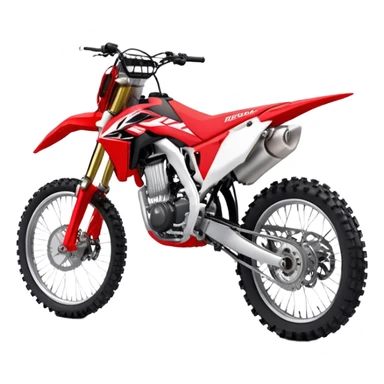 Honda CRF (Dirtbike) - Honda CRF250R (Model Year: 2022) (Iconic colour: Red) sticker