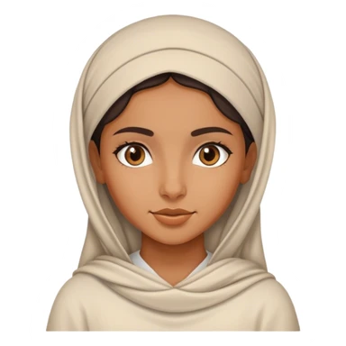 Moroccan girl sticker