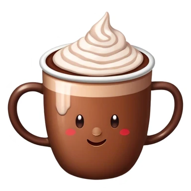 Hot cocoa sticker