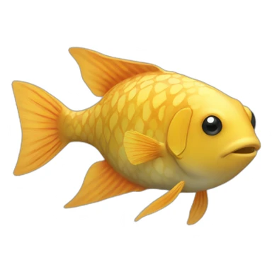 box-fish,front-side,smile,no-background sticker