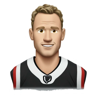 Jonathan Toews as beach bum sticker