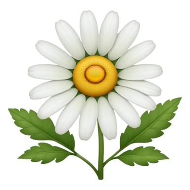 daisy flower plant sticker