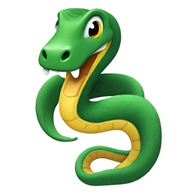 python programming language logo BM snake  sticker