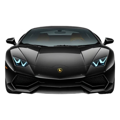 black lamborghini scion sticker