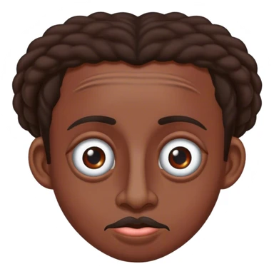 scrawny ugly 6'4 ethiopian sticker