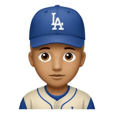 Dodgers fan sticker