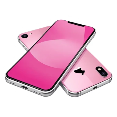 pink iphone 15 plus sticker