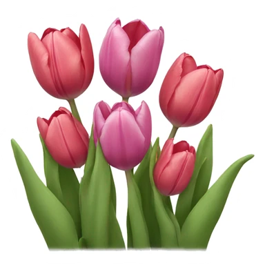 Tulips sticker